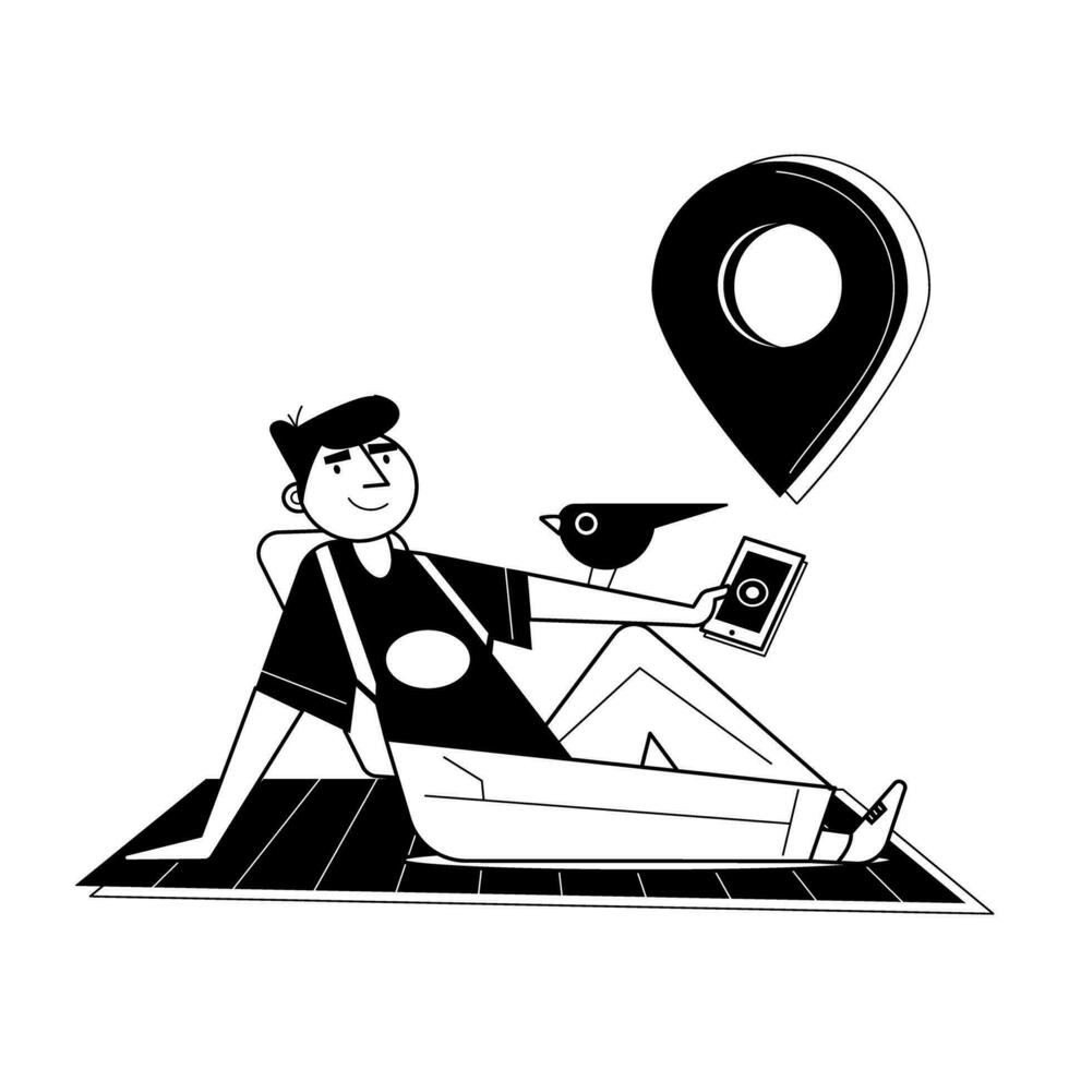 Trendy Online Tracking 33533968 Vector Art at Vecteezy