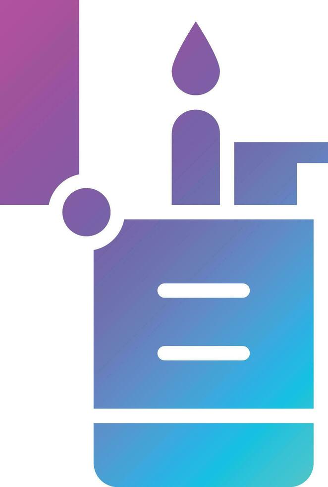 Lighter Vector Icon Design Illustration