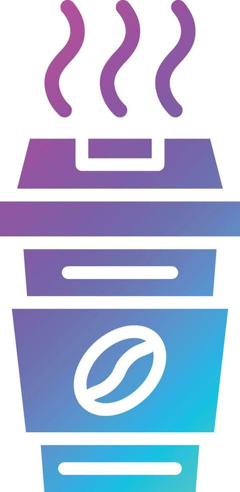 Coffee Cup Vector Icon Design Illustration