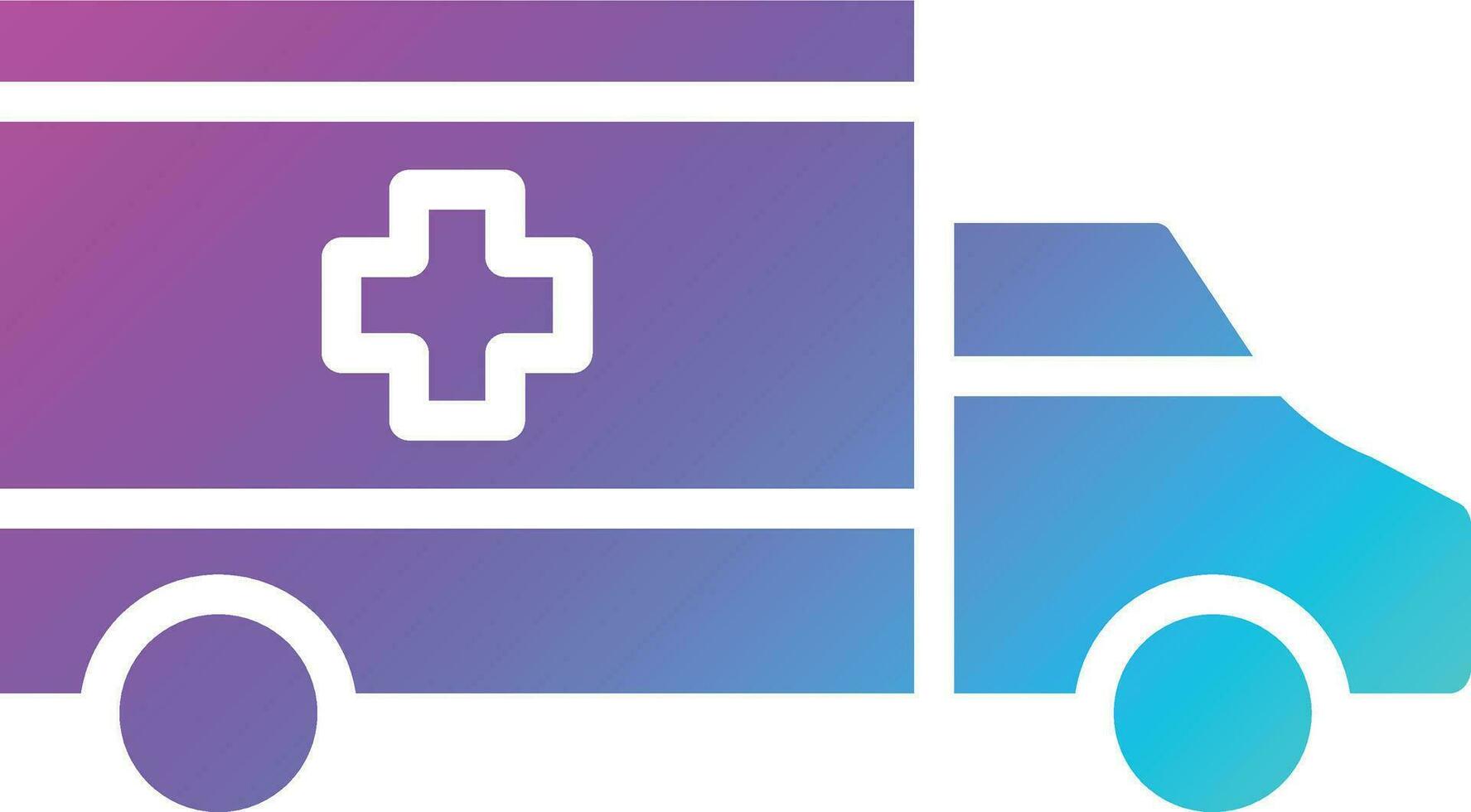 Ambulance Vector Icon Design Illustration