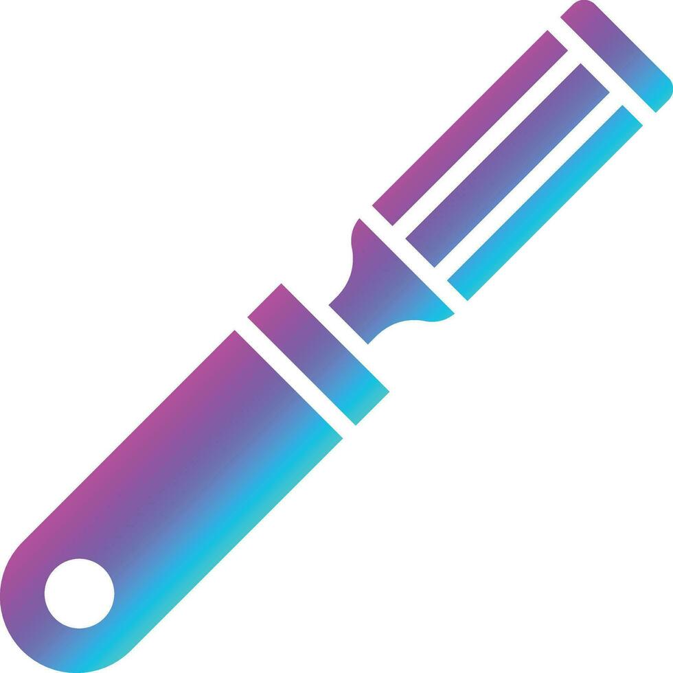 Chisel Vector Icon Design Illustration