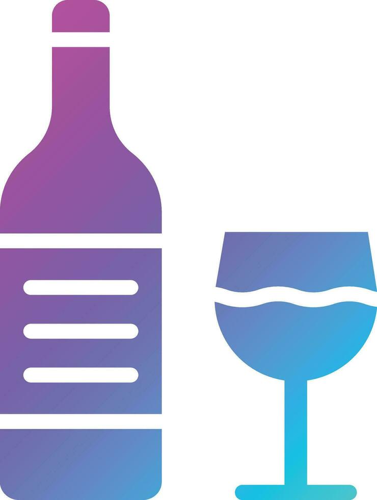 Champagne Vector Icon Design Illustration