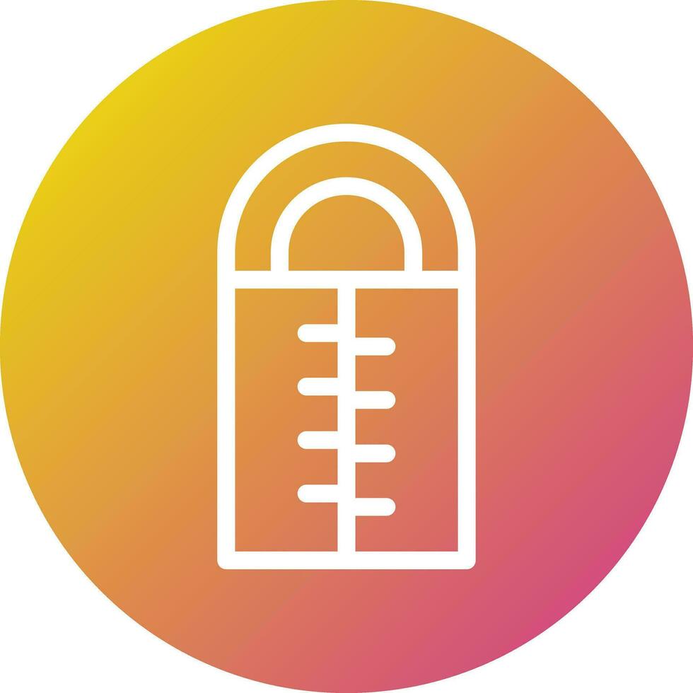 Sleeping bag Vector Icon Design Illustration