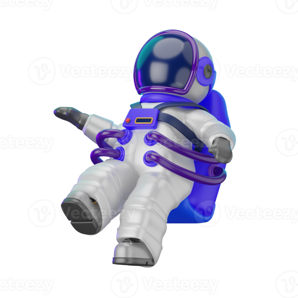 Astronaut Raum Objekt 3d Abbildungen png