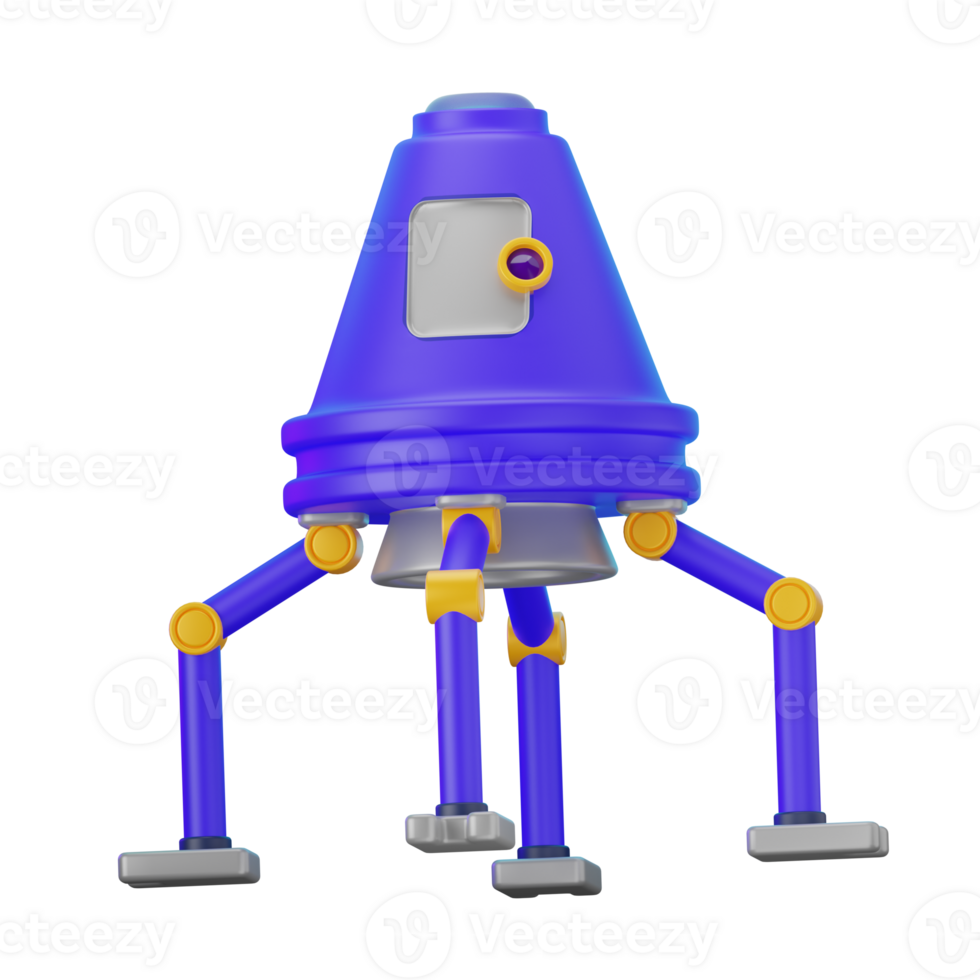 Space Capsule Space Object 3D Illustrations png