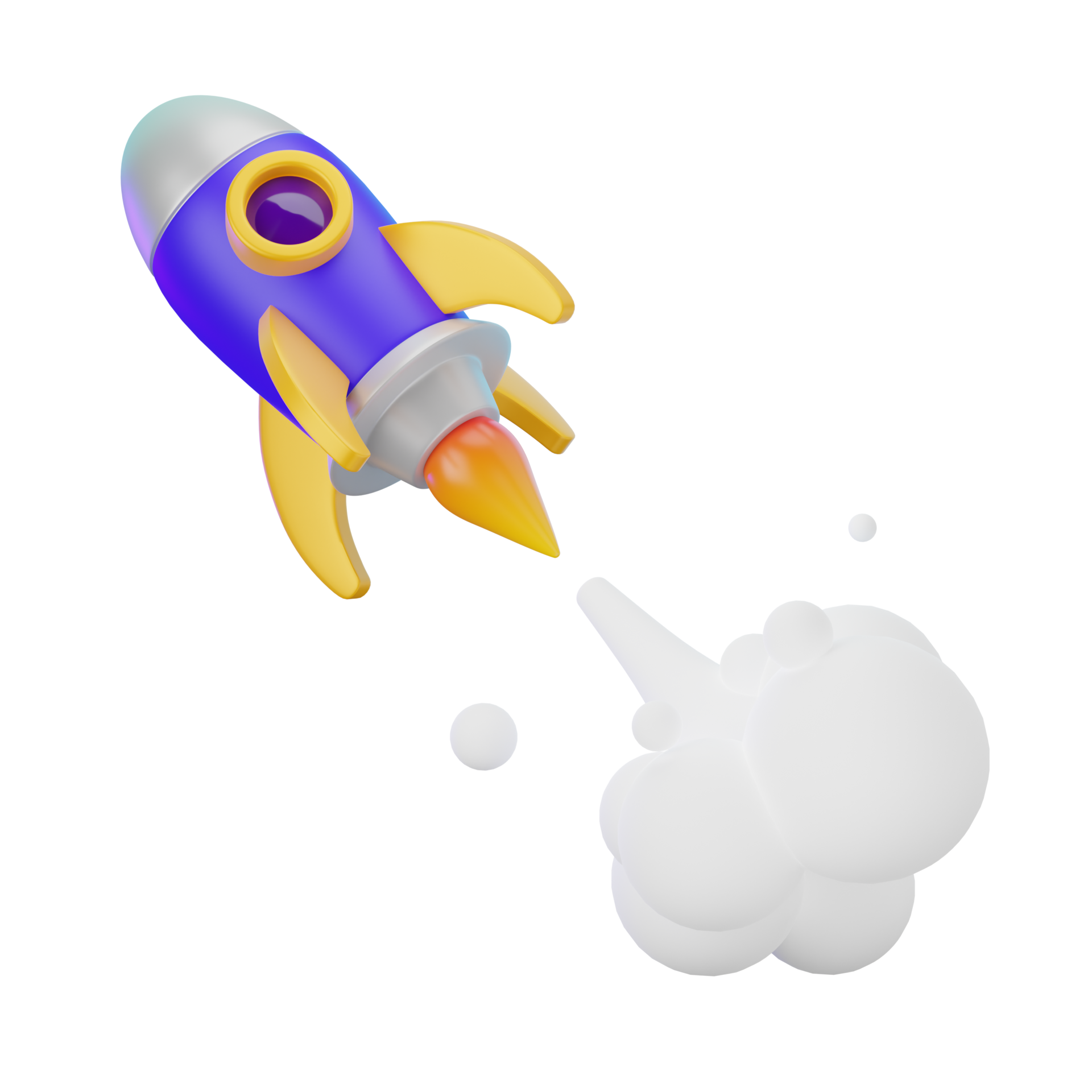 Rocket Space Object 3D Illustrations 33535107 PNG