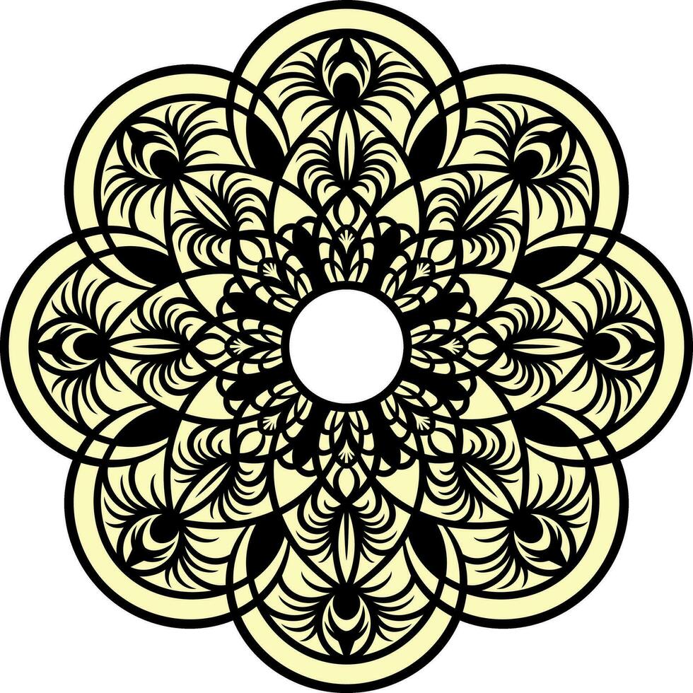 Luxury Mandala Background vector