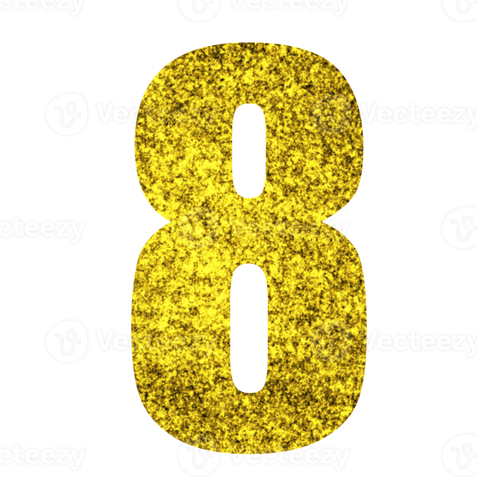 Golden number illustration png