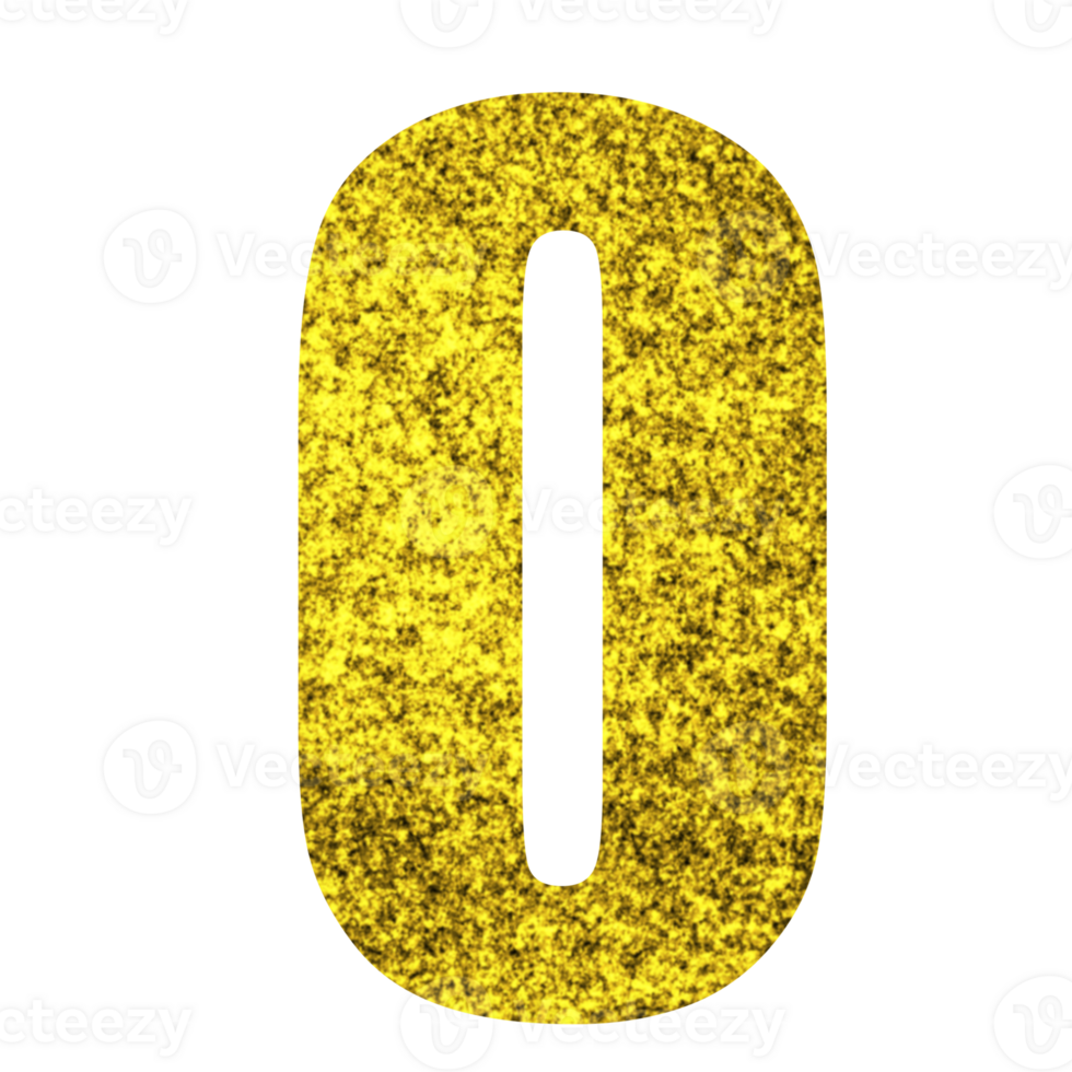 Golden number illustration png