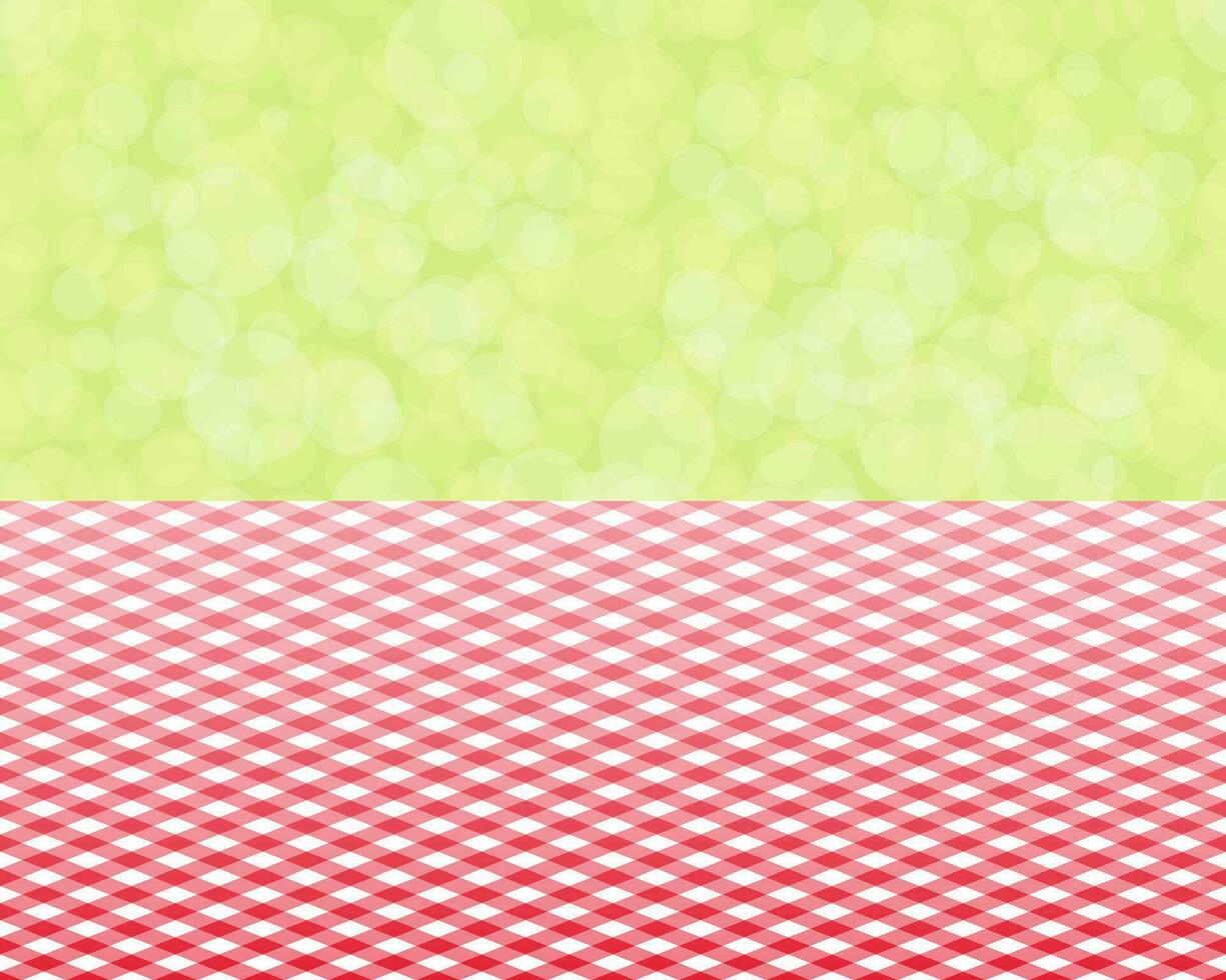 green background boken and red tablecloth diagonal seamless vector