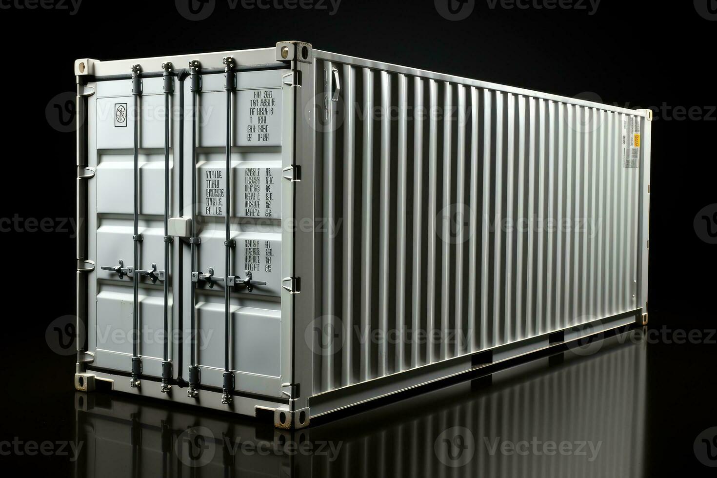 A container is any receptacle or enclosure for holding a product used in storage  AI Generative photo