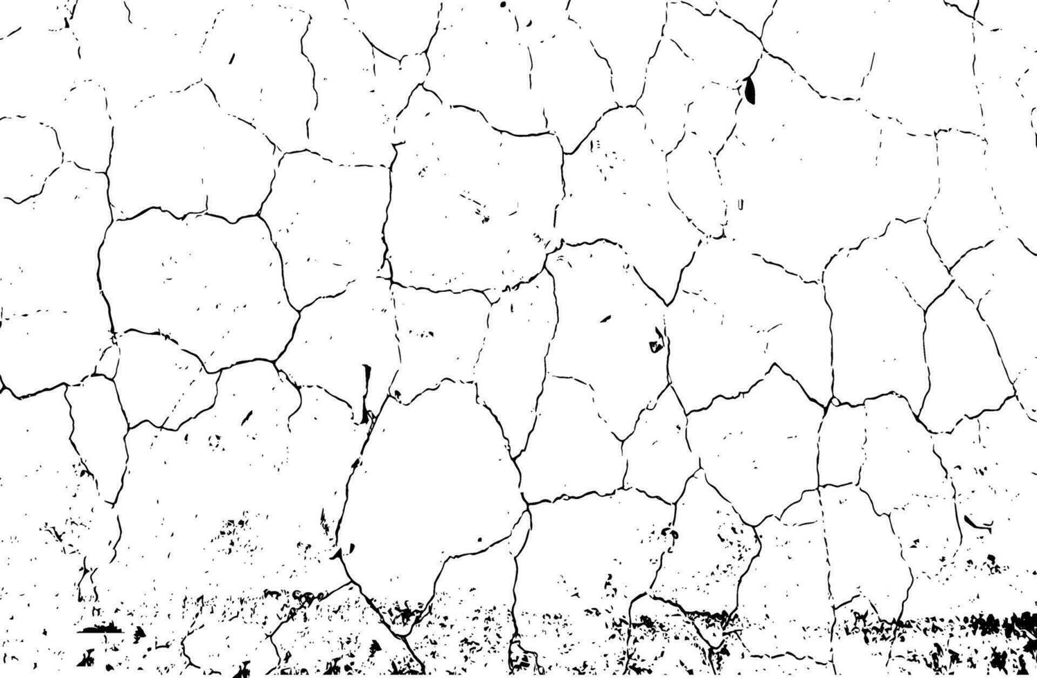 a black and white photo of a cracked wall, grunge texture, Grungy effect dirty, Overlay Distress, grunge texture, earthquake, vector