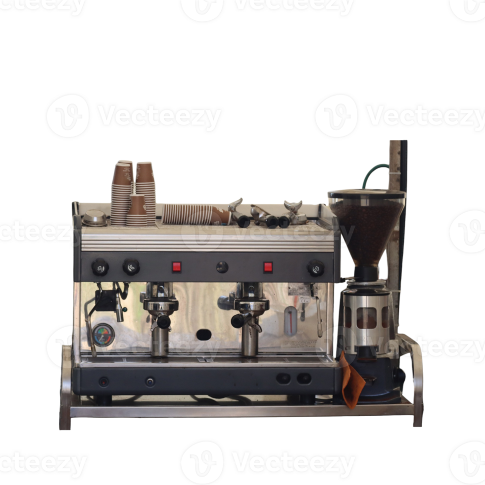 Coffee machine for the bar png