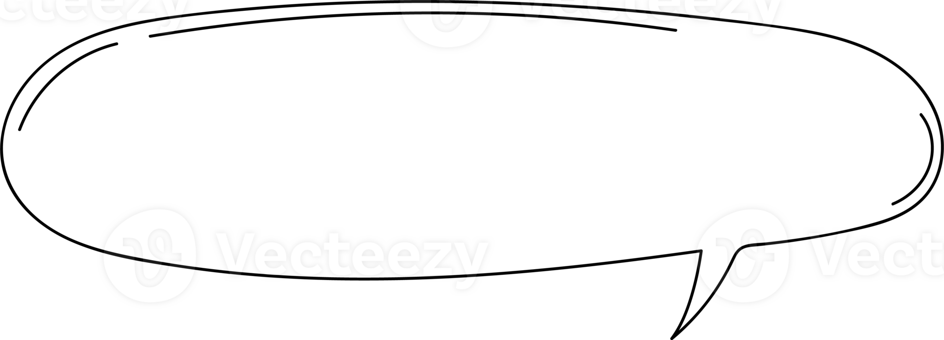 Hand drawn bubbles illustration, Transparent background png
