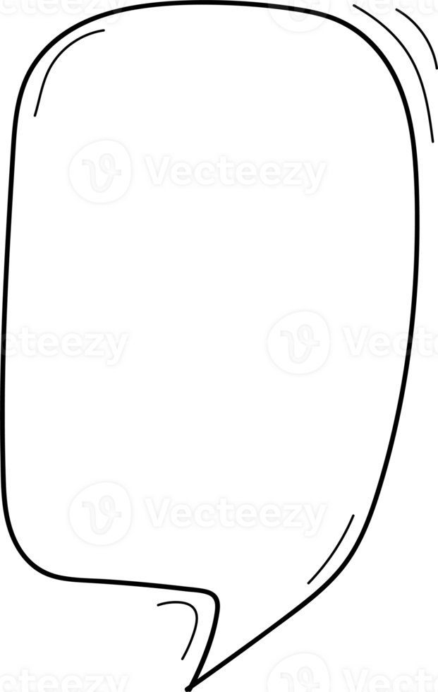 Hand drawn bubbles illustration, Transparent background png