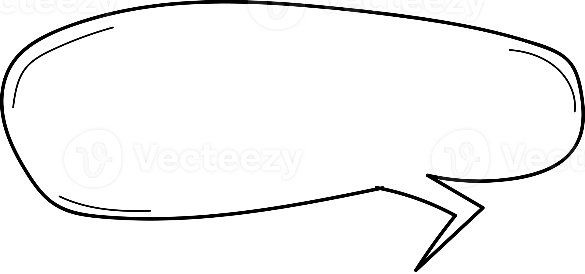Hand drawn bubbles illustration, Transparent background png