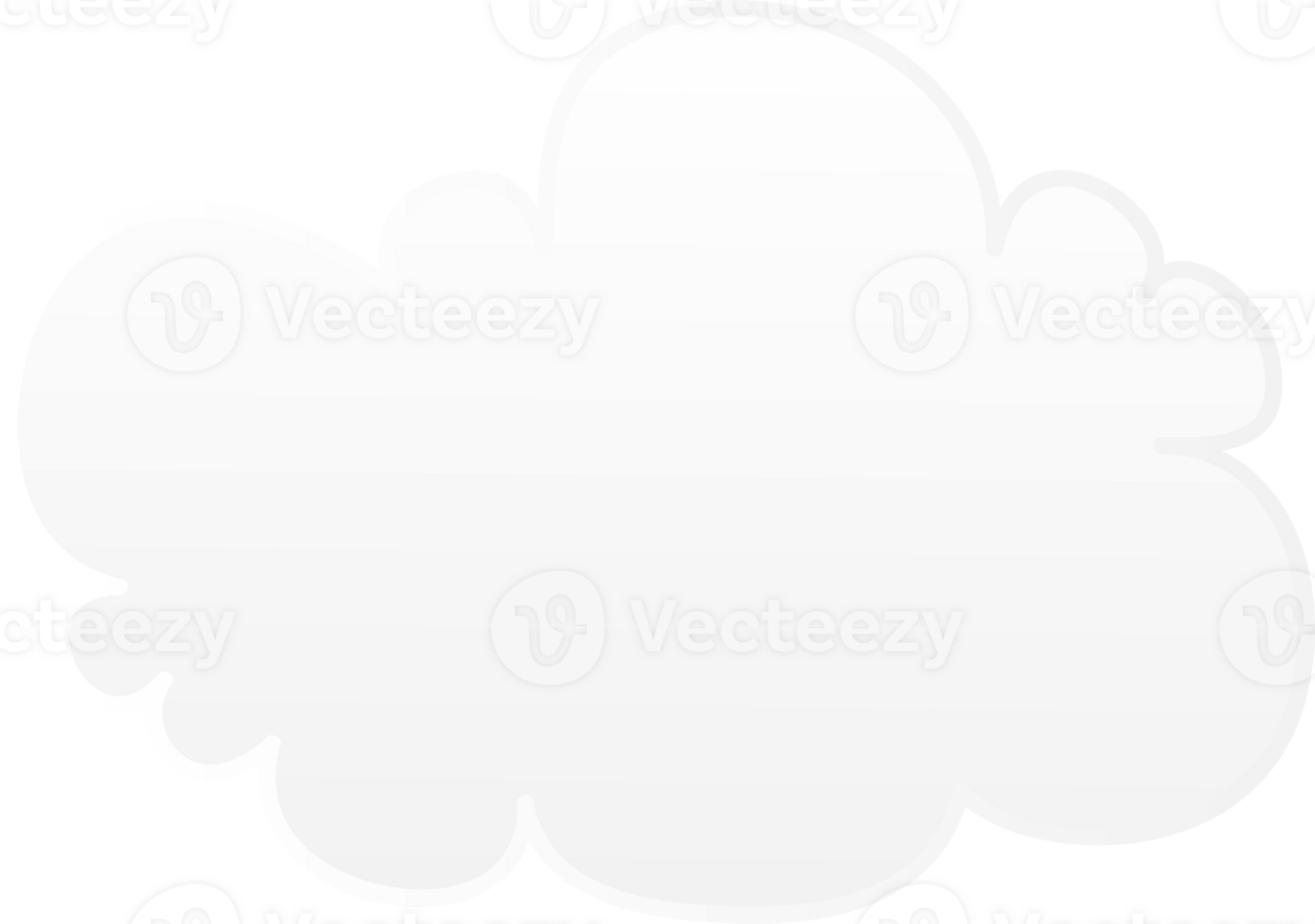 Illustration of clouds, Transparent background png