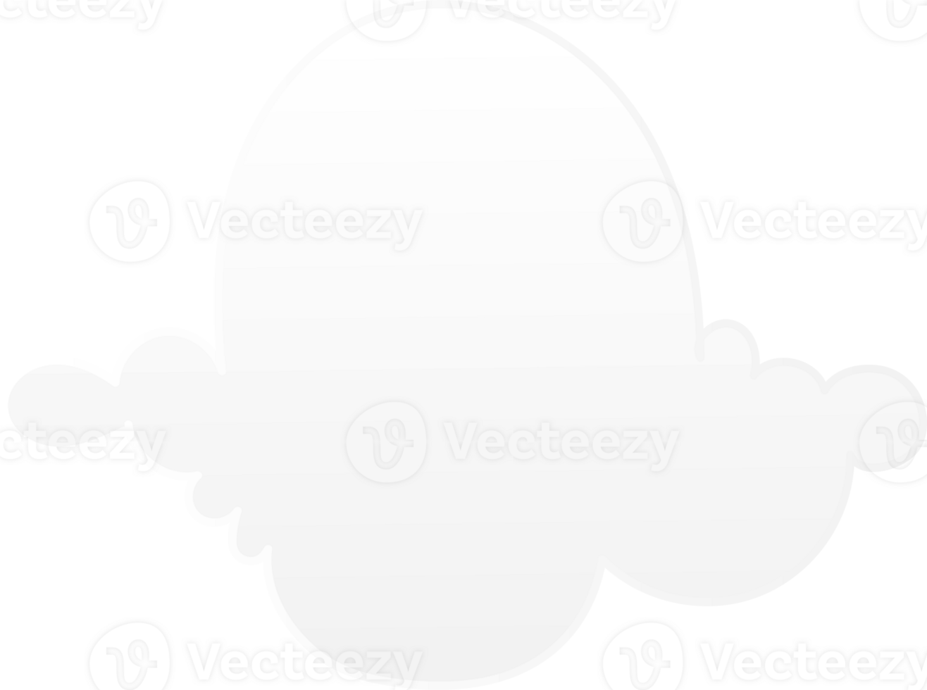 Illustration of clouds, Transparent background png