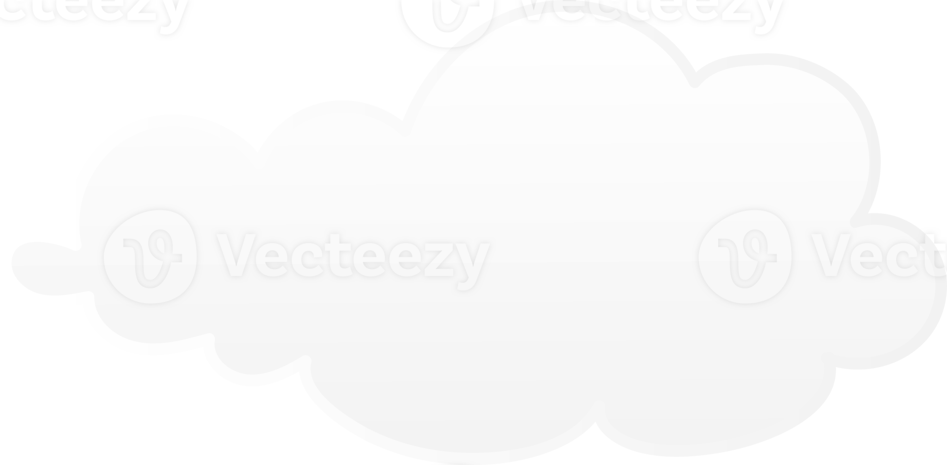 Illustration of clouds, Transparent background png