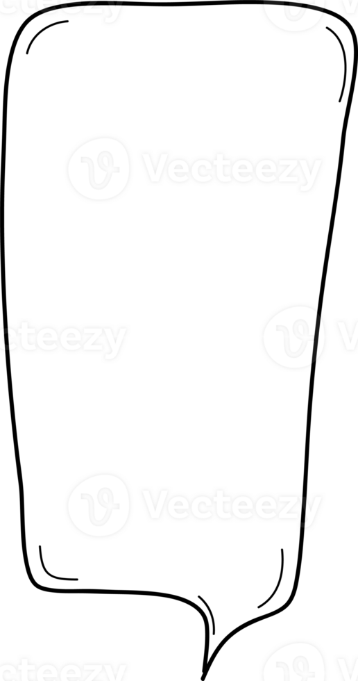 Hand drawn bubbles illustration, Transparent background png
