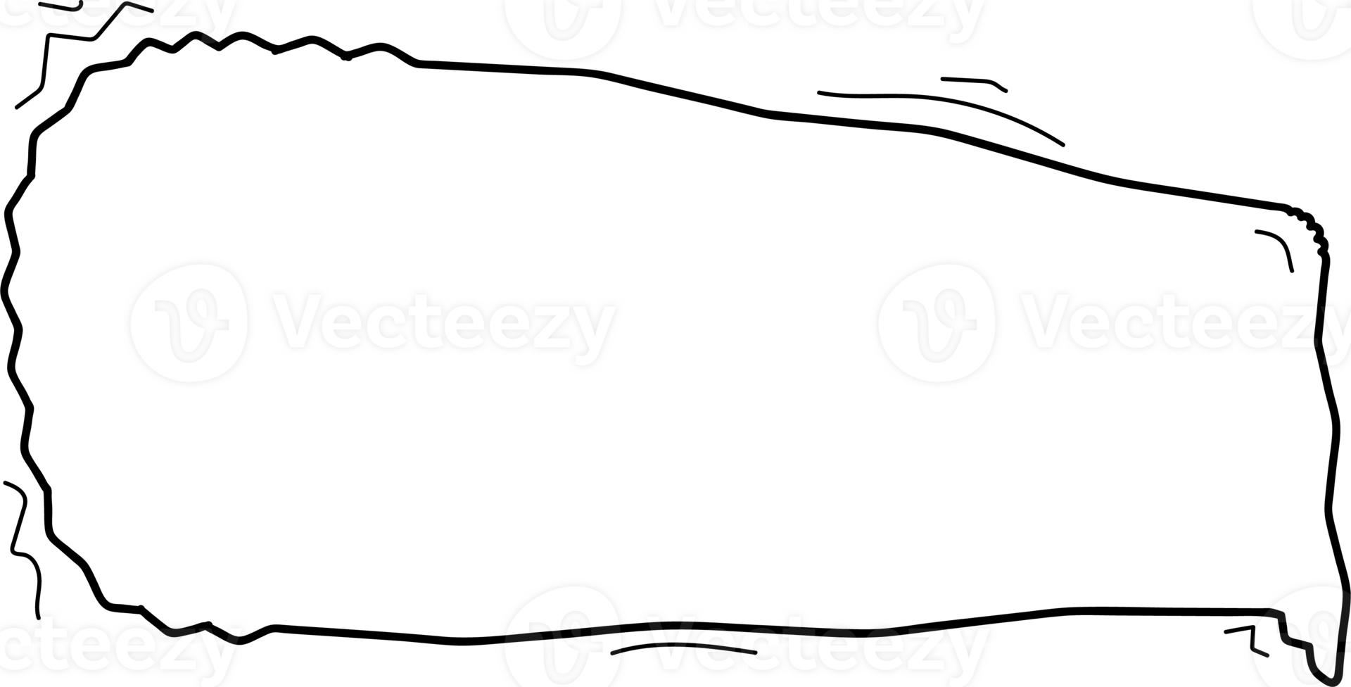 Hand drawn bubbles illustration, Transparent background png