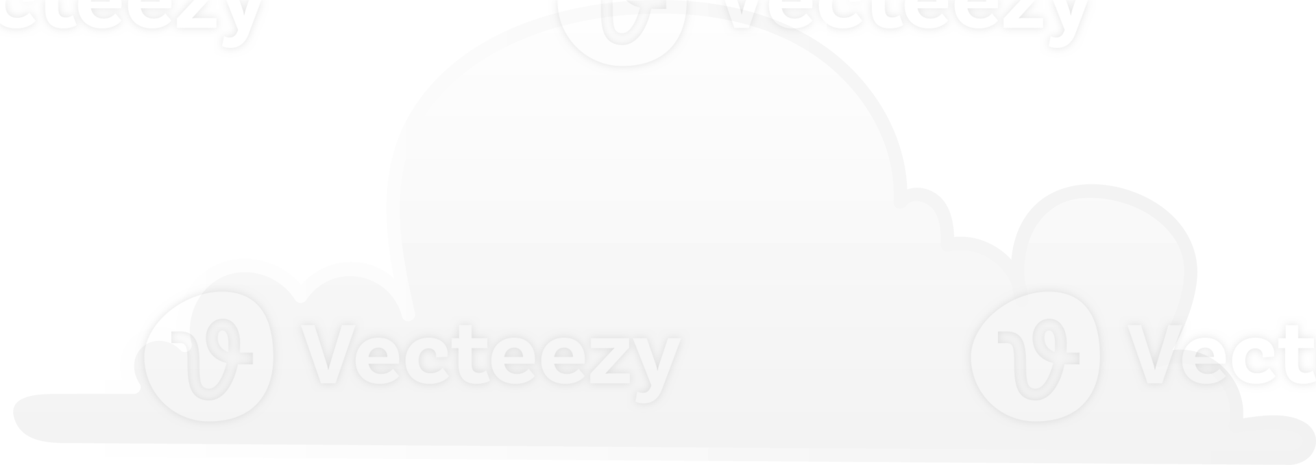Illustration of clouds, Transparent background png