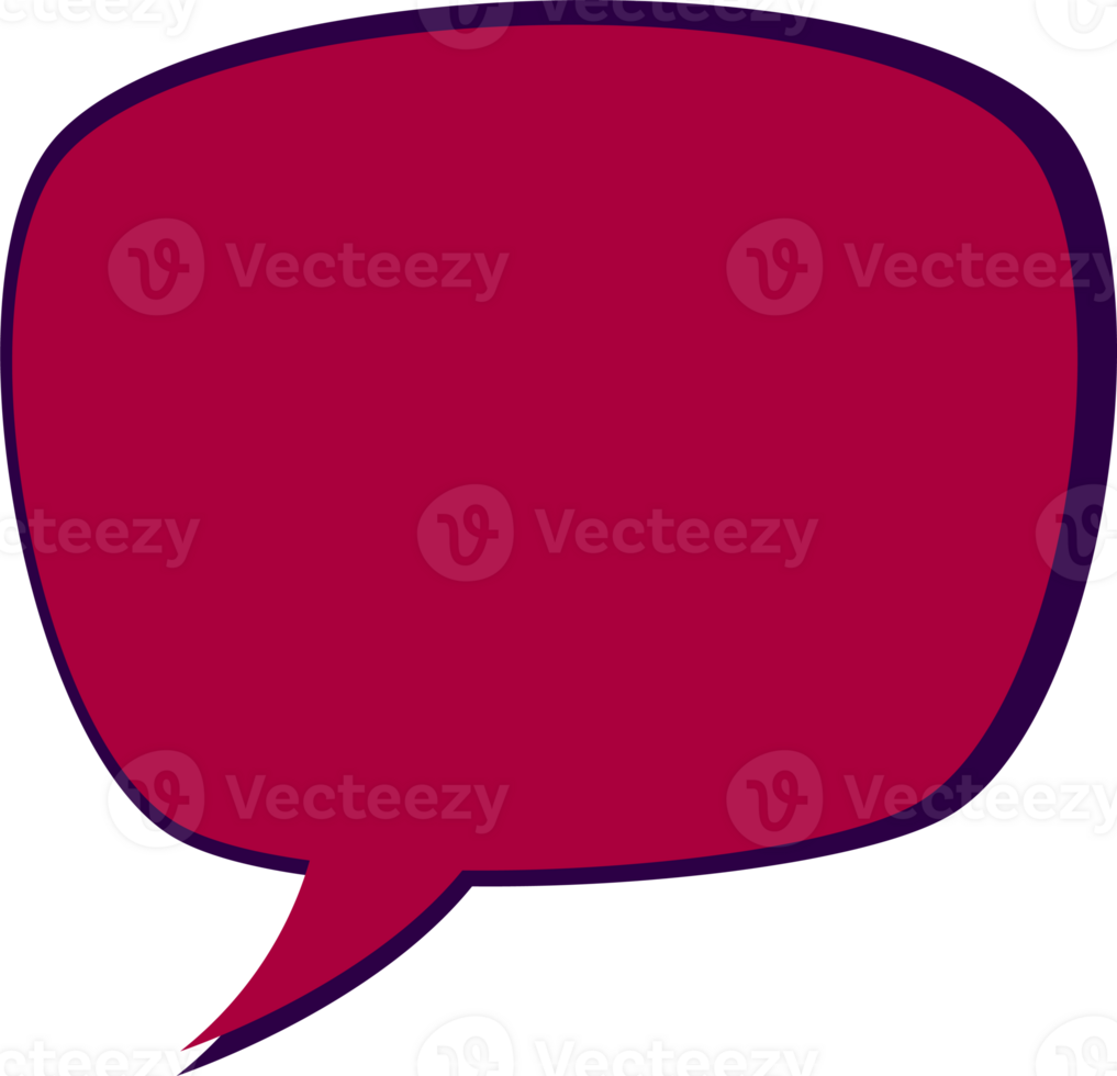 Bubbles for speech design, Transparent background png