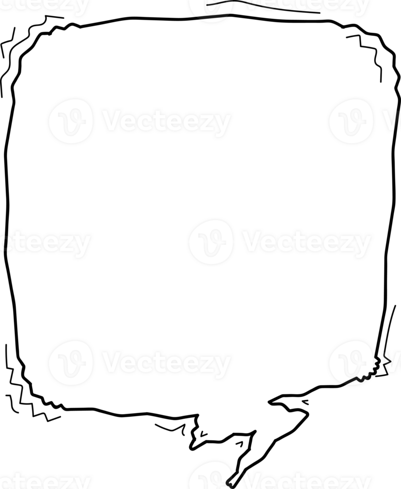 Hand drawn bubbles illustration, Transparent background png
