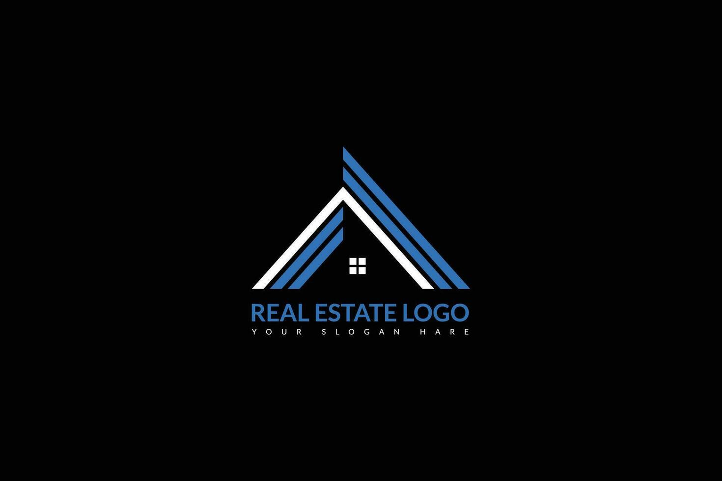 bienes raíces logo diseño vector plantilla, elegante hogar puesta en escena Servicio logo
