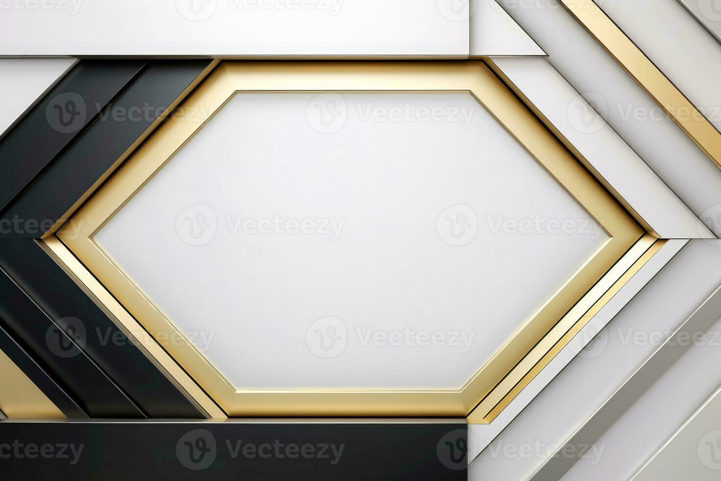 Abstract high tech white border, futuristic technology background, Generative AI photo