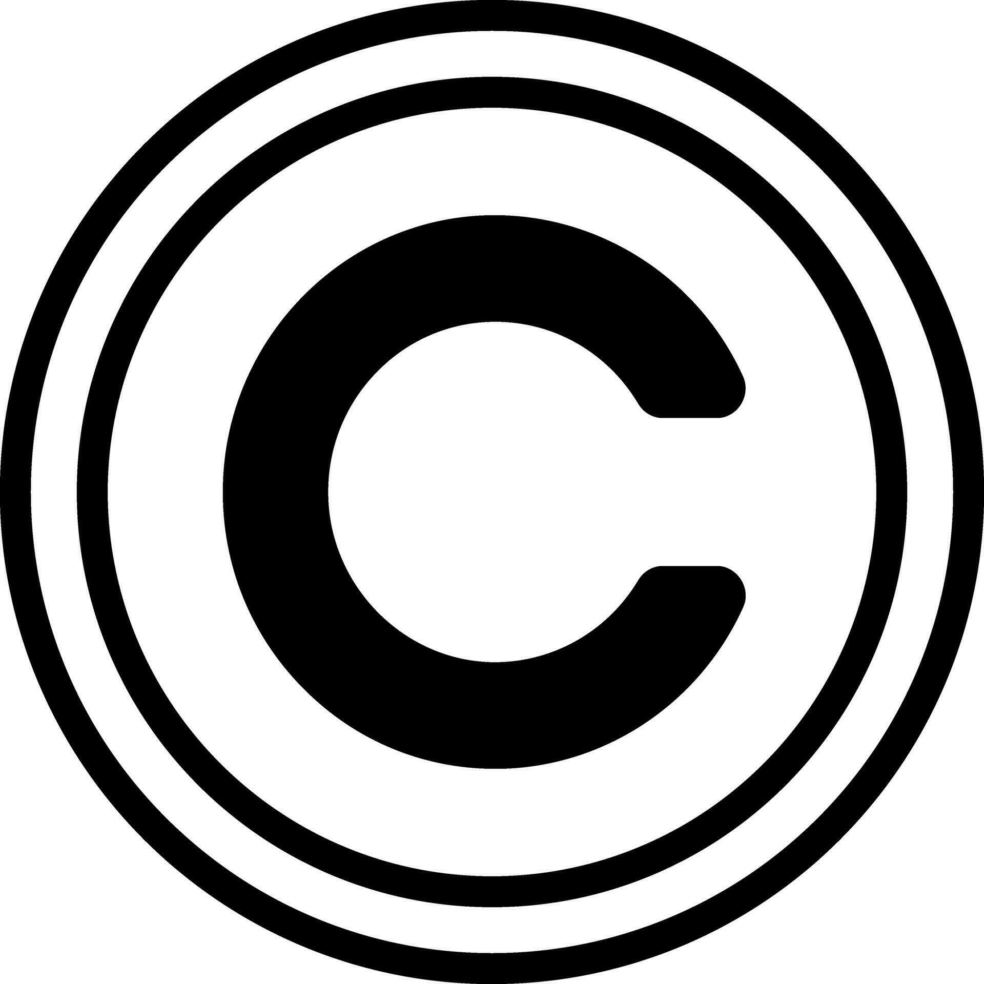 solid icon for cc 33538233 Vector Art at Vecteezy