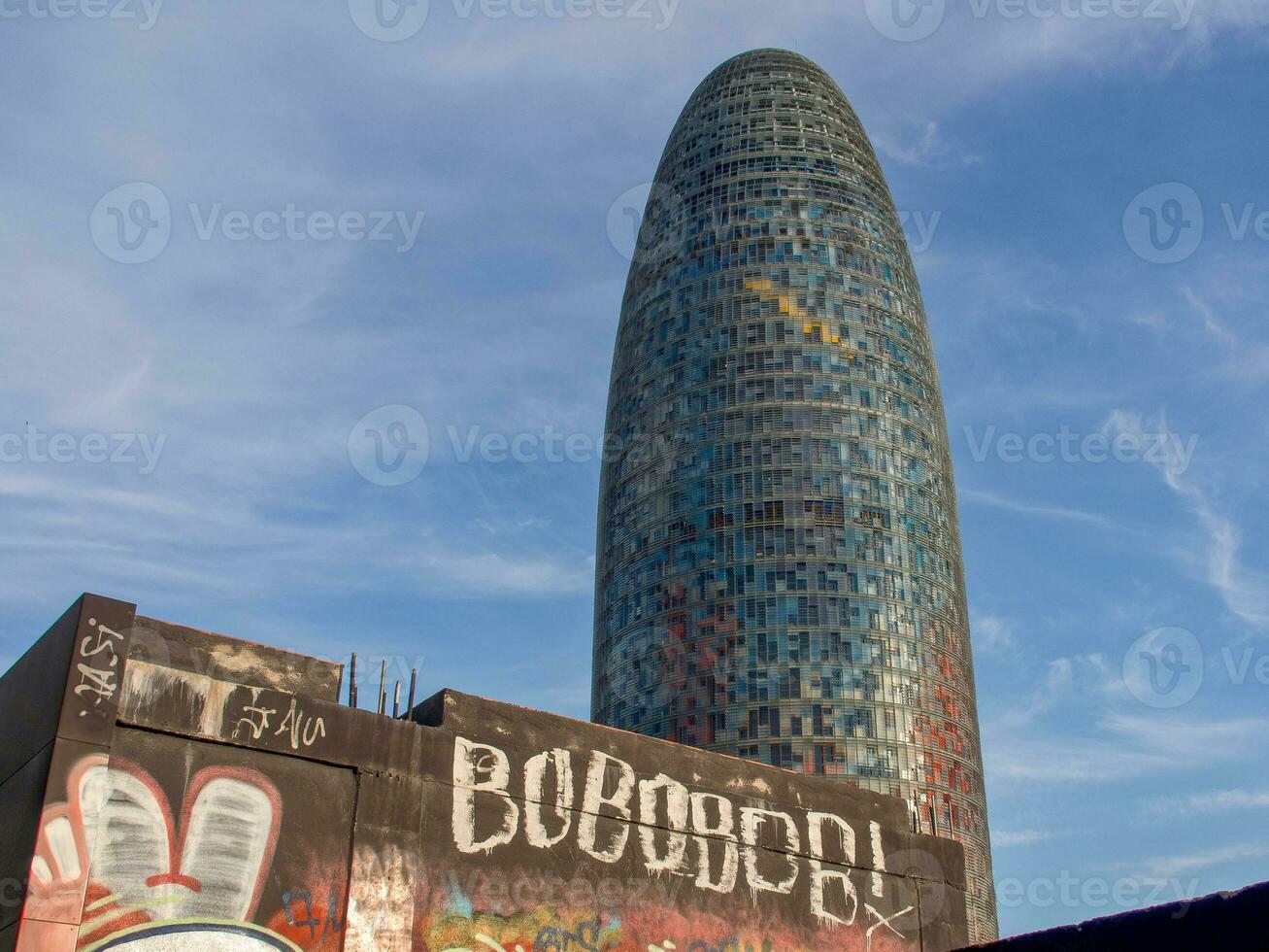 the city of Barcelona photo