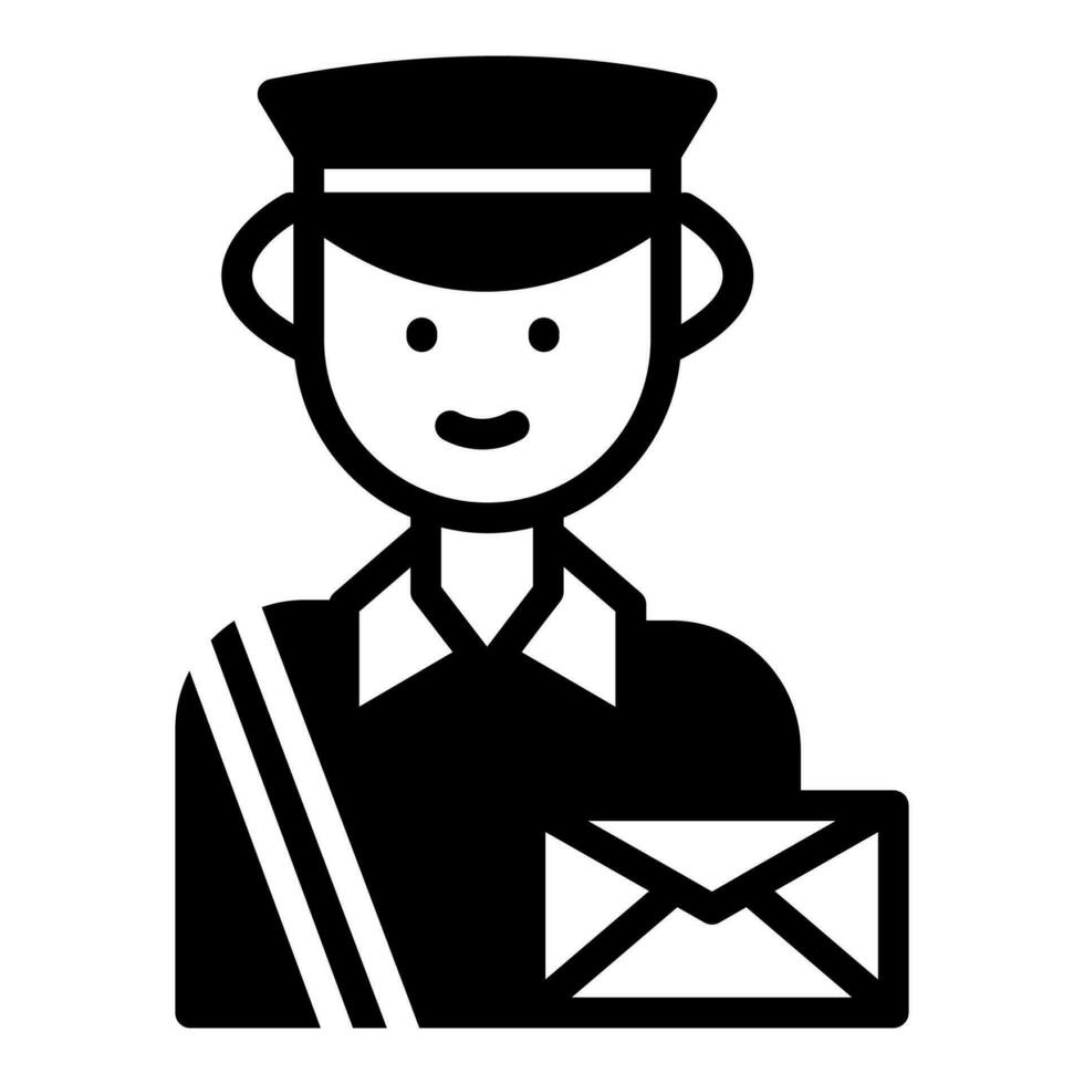 Postman Icon in vector. illustration 33539034 Vector Art at Vecteezy