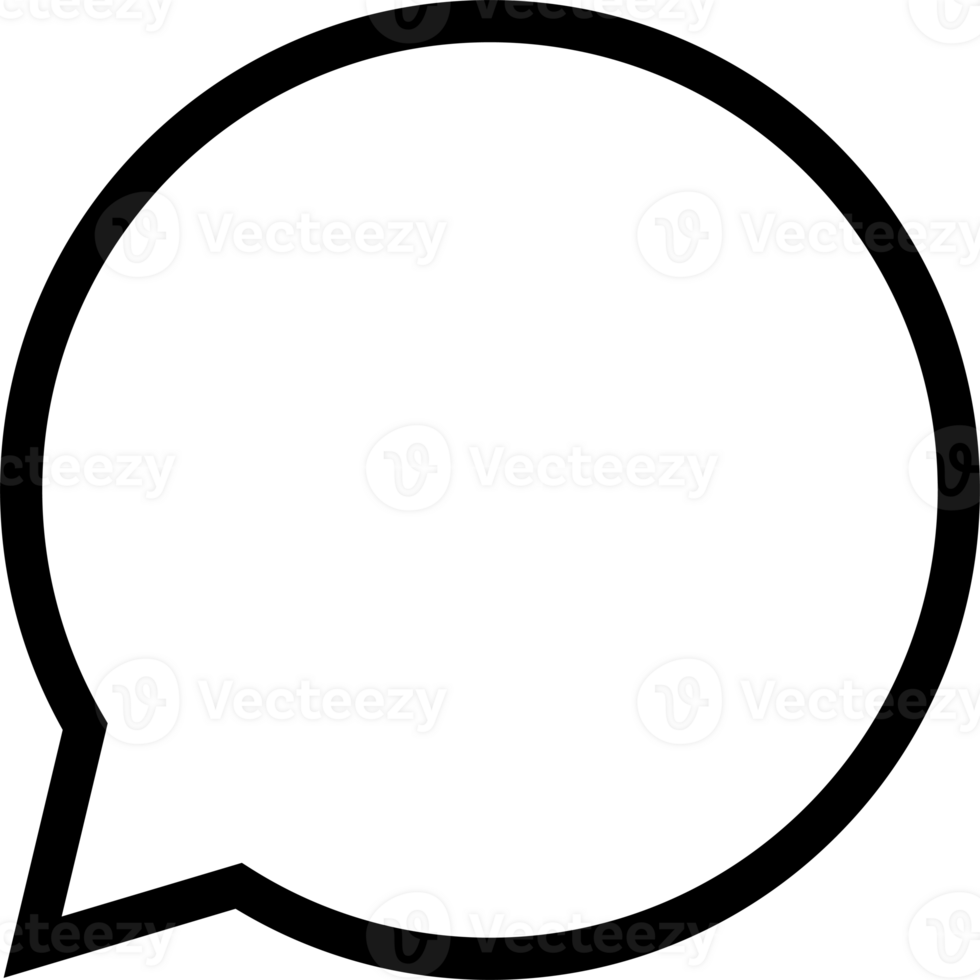 Chat, speech, bubble, dialogue icon for graphic design, logo, web site, social media, mobile app, ui illustration png