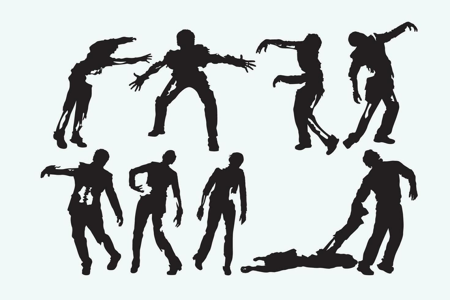 picture of zombies vector