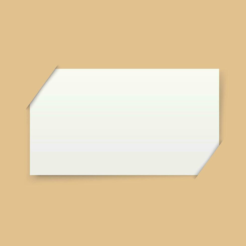 white business card vector