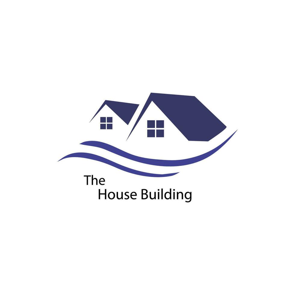 creative house building arts vector