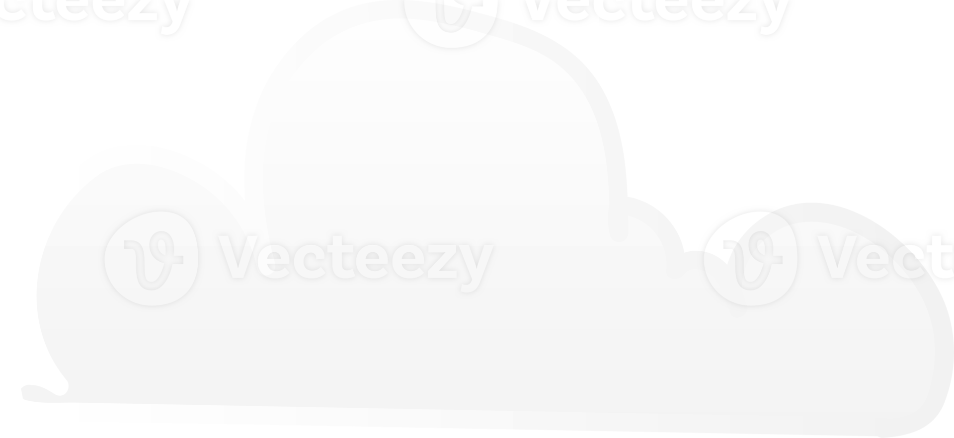 Illustration of clouds, Transparent background png