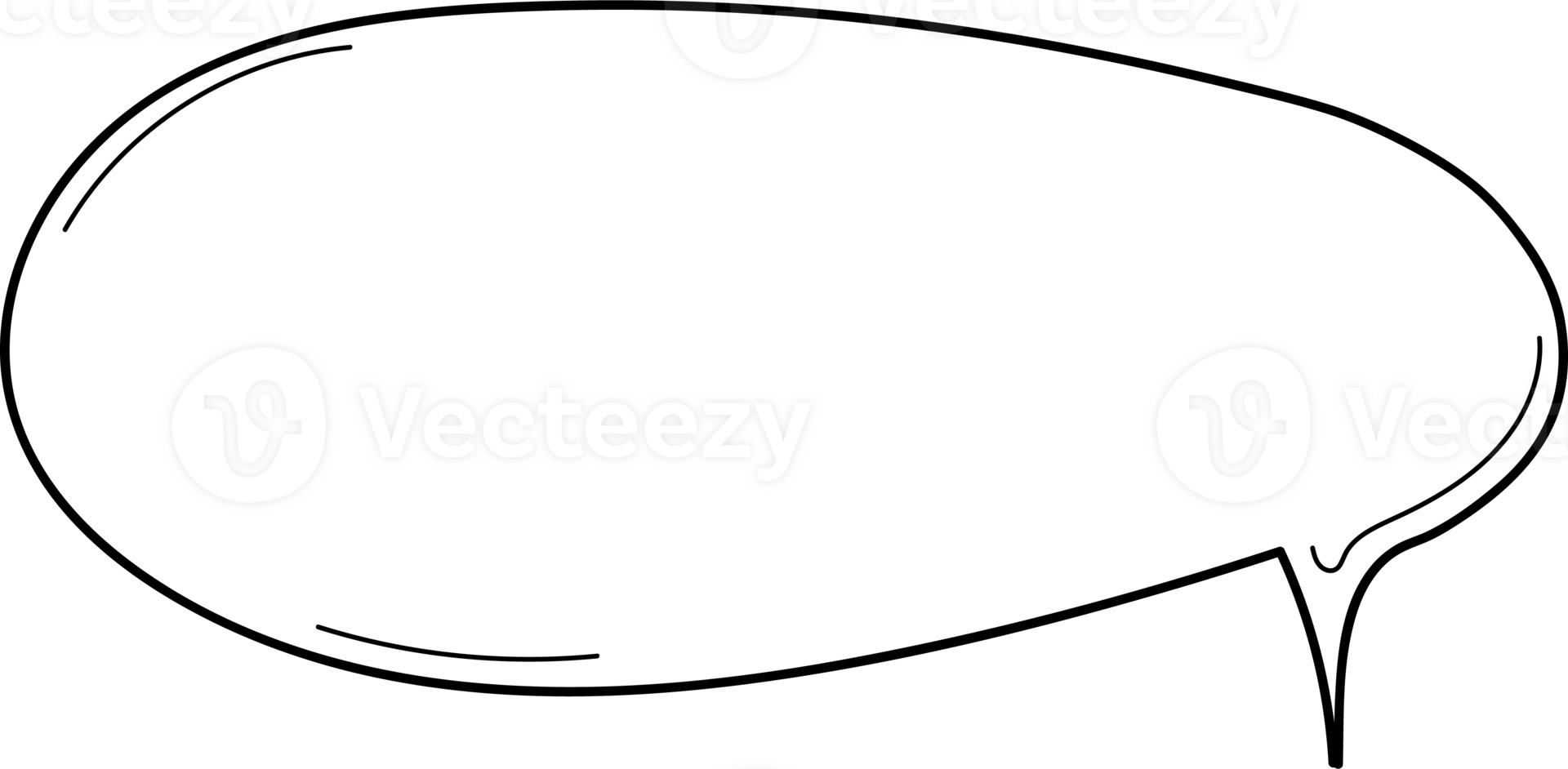Hand drawn bubbles illustration, Transparent background png