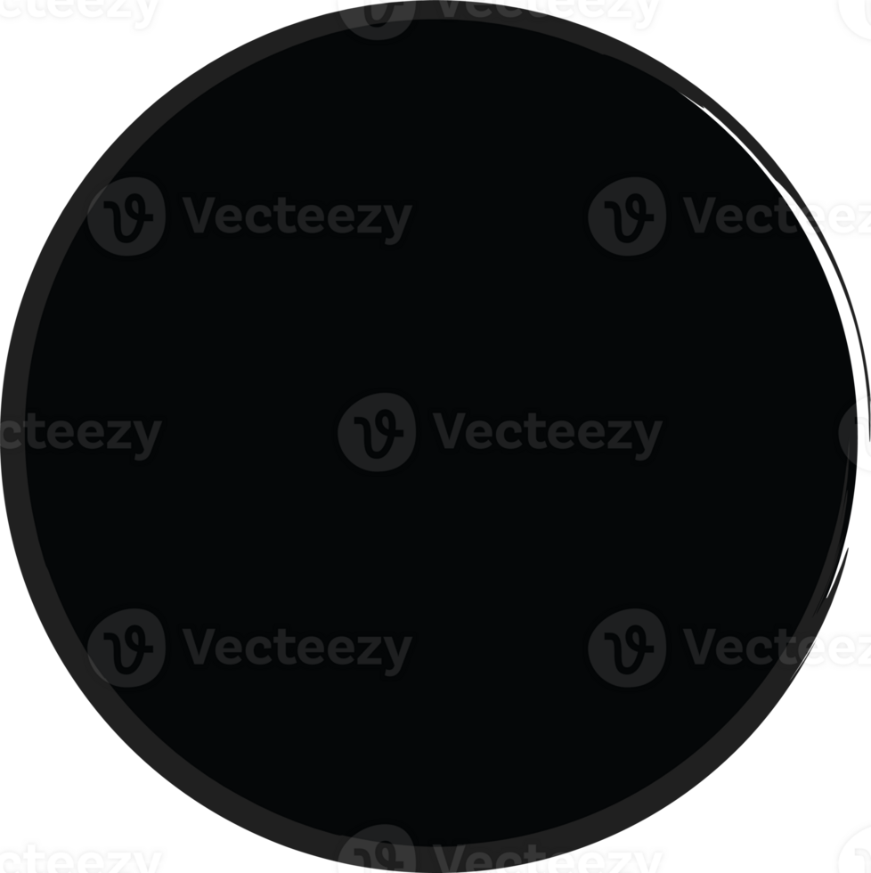 Grunge round shapes, Circle illustration, Transparent background png