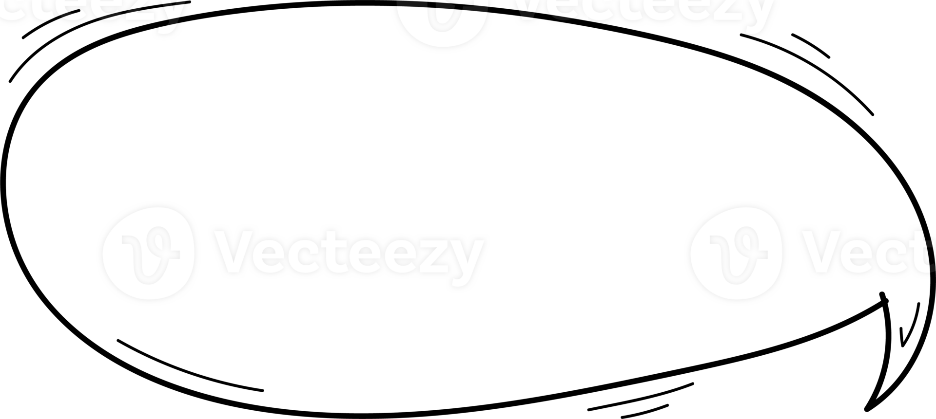 Hand drawn bubbles illustration, Transparent background png