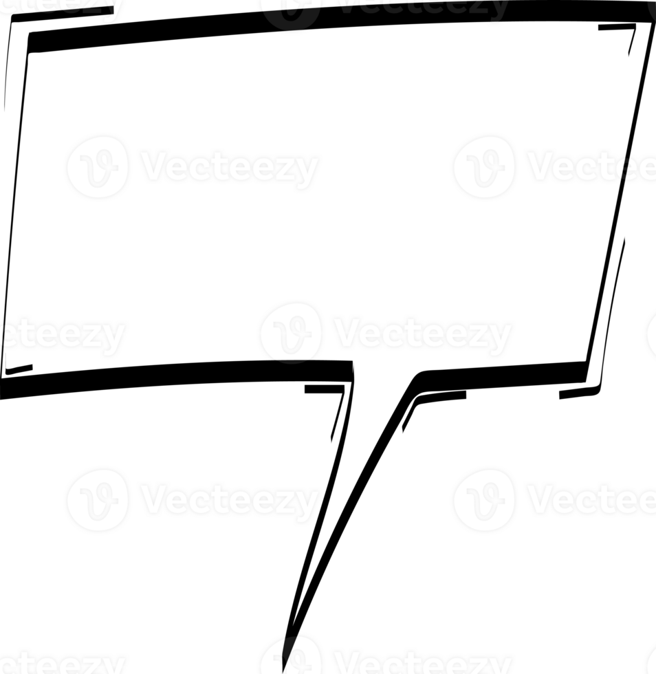 Hand drawn bubbles illustration, Transparent background png