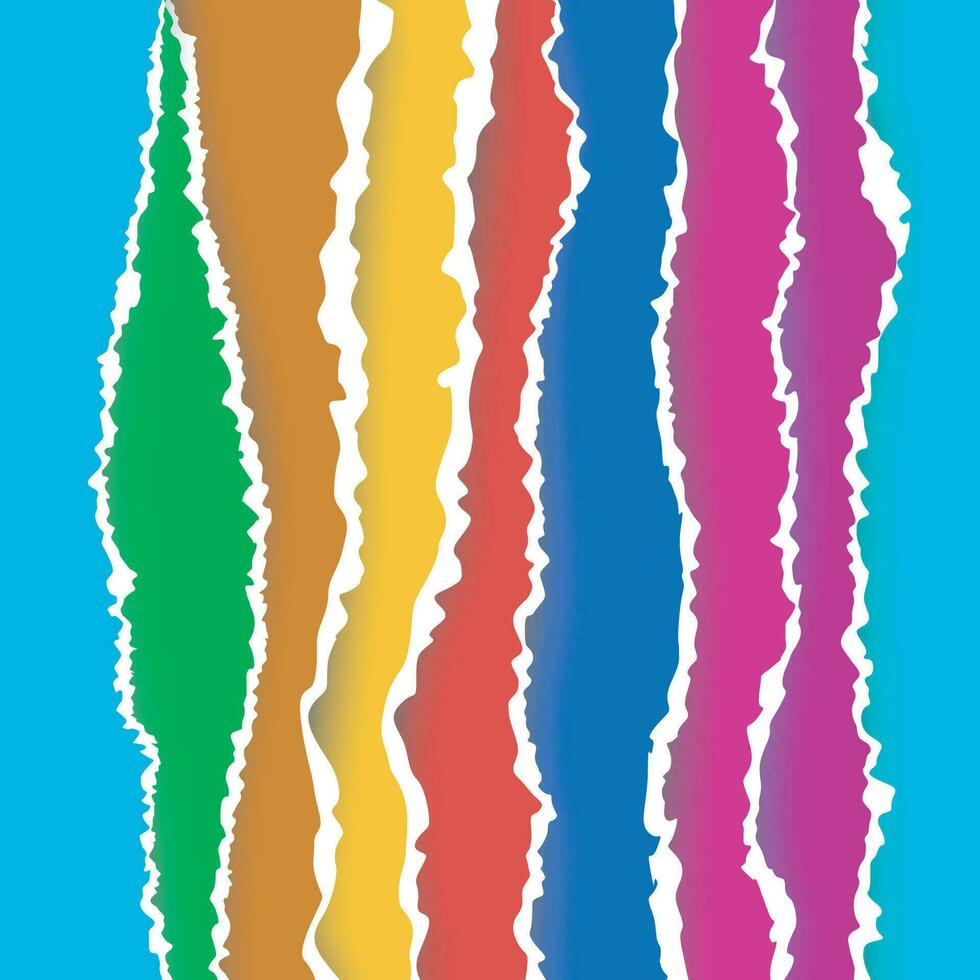 paper torned set vector