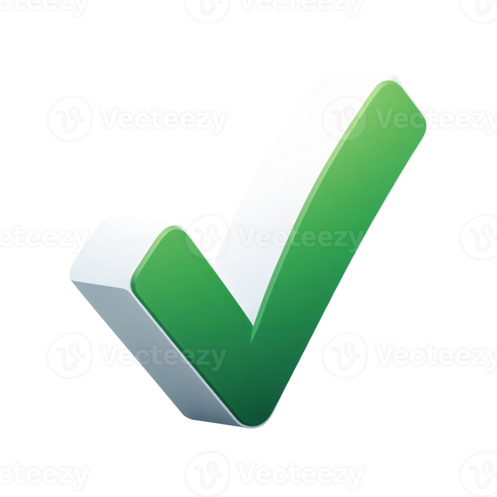 3d check mark icon png