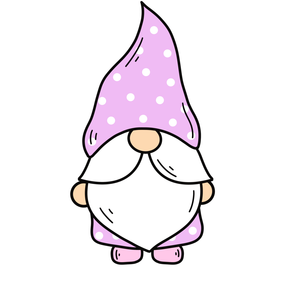 mignonne peu gnome png