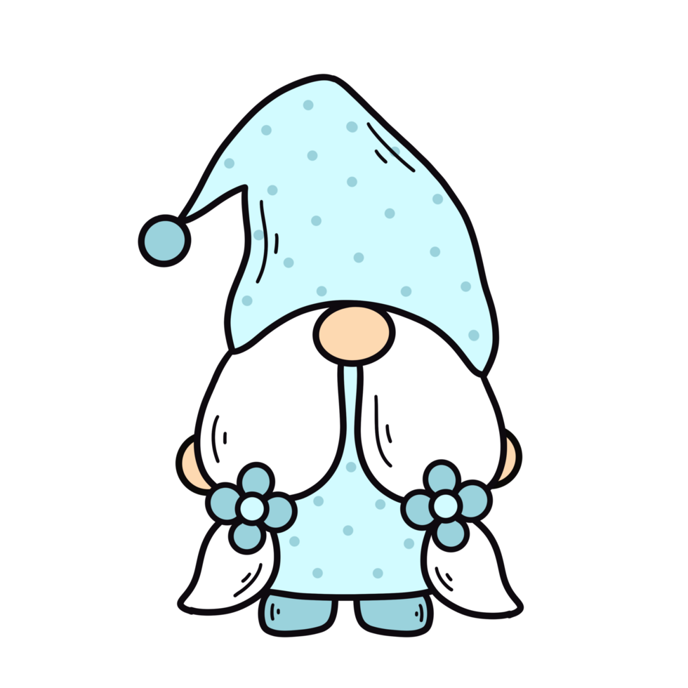 mignonne peu gnome png