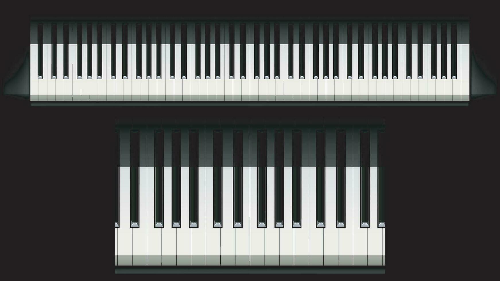 imagen de piano 01 vector