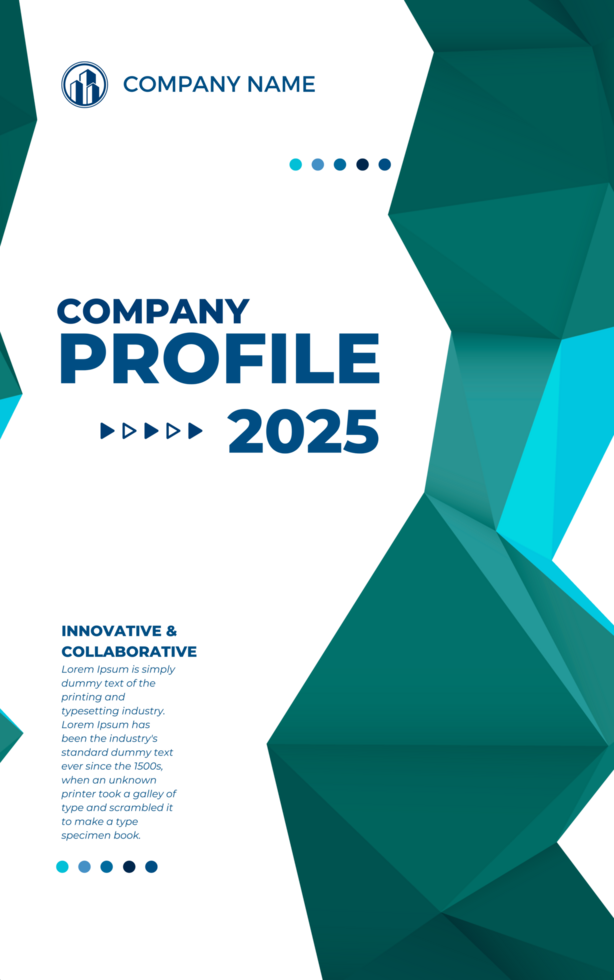 Business Modern Company Profile book Cover Template. png