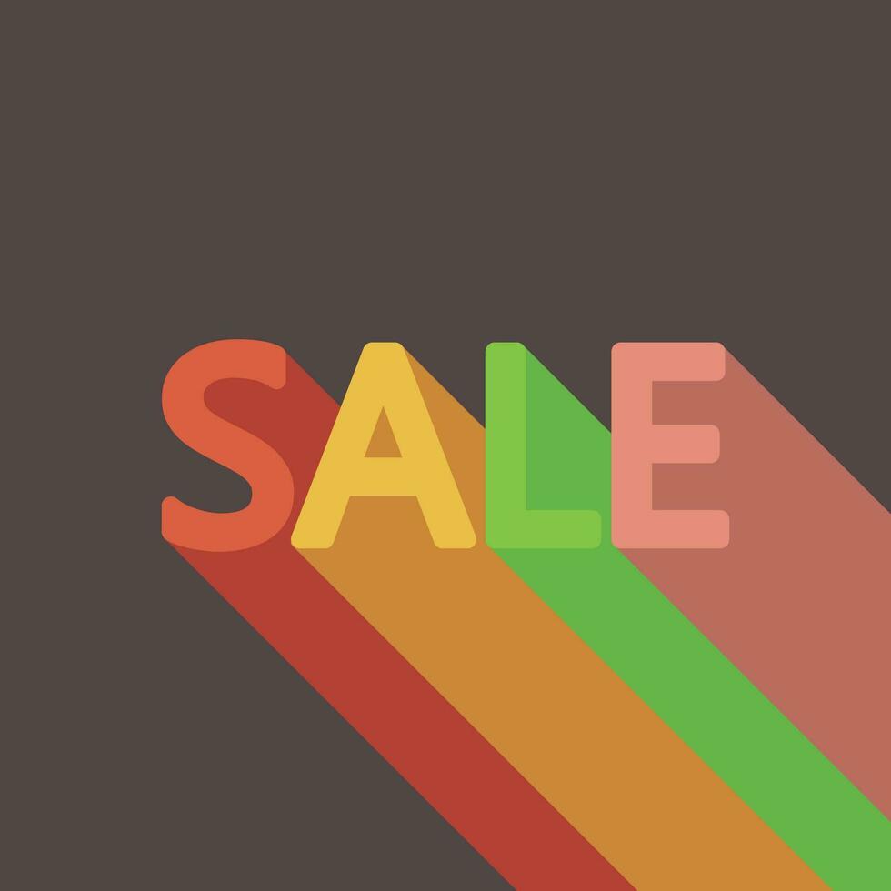sale colorful image vector
