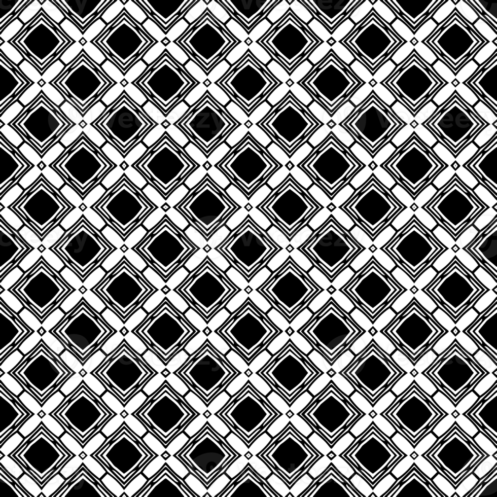 Black seamless abstract pattern. Overlay for background and backdrop. Ornamental design. PNG graphic illustration with transparent background.